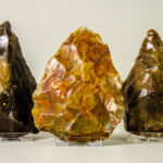 A private collection of 68 rare Stone Age tools found in Kent by David Blake sold for £41,000, over four times its estimate, showcasing early human craftsmanship and history.