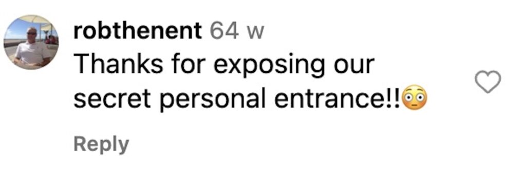 Social media comment on the post of Travel expert reveals free Stansted Airport hack to skip queues in under a minute - Elaine Poon shares fast track loophole plus £4 Luton trick to save time and money.