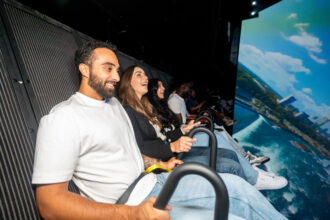 Niagara Takes Flight $25m ride opens 29 Aug letting thrill seekers soar inches from Niagara Falls on a 56km aerial journey with drones, domed screen, wind, mist and scents.