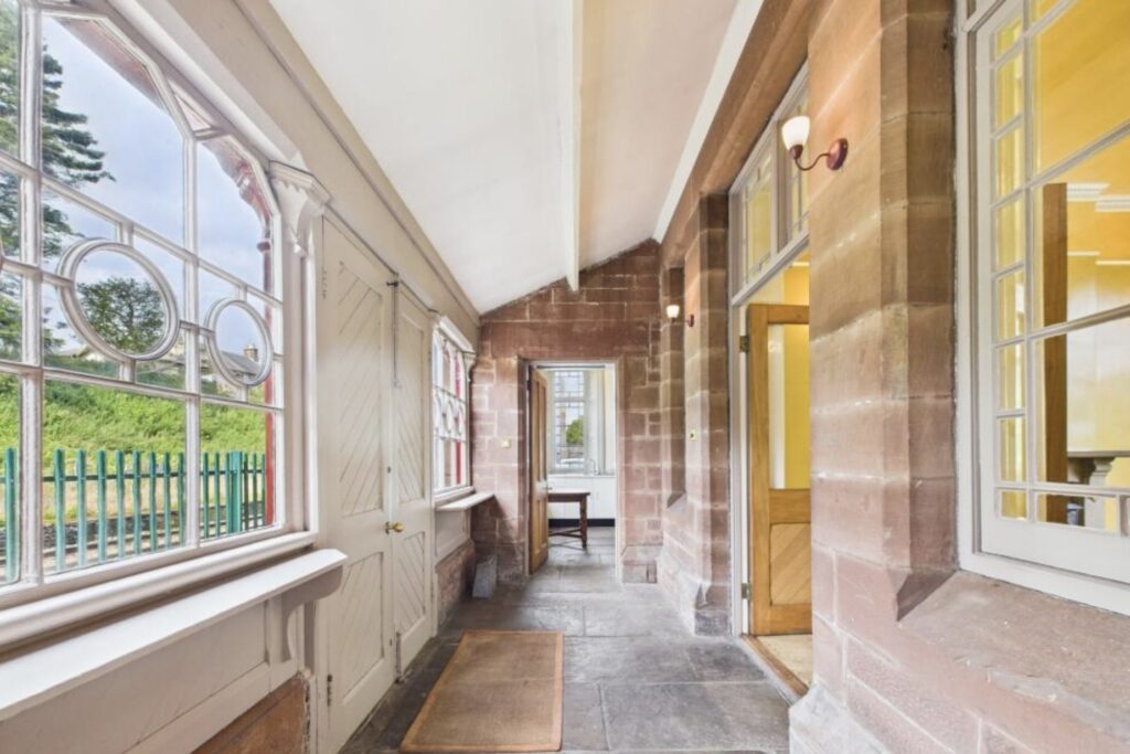 Victorian railway station home in Little Salkeld on market for £375,000 with original features, three bedrooms, gardens and paddock offering unique historic charm.