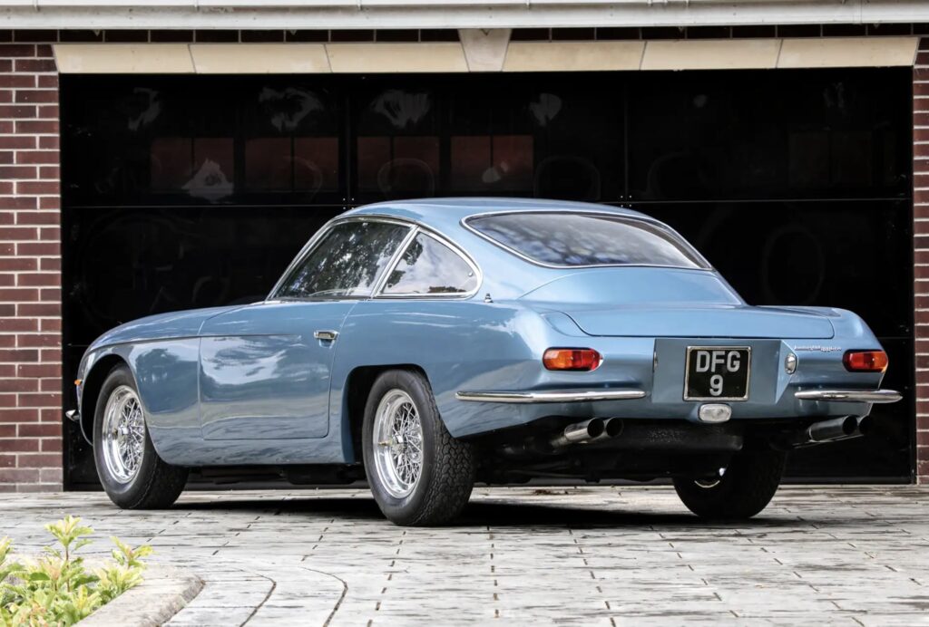 Rare 1967 Lamborghini 400 GT 2+2 in pristine condition with only 27,800 miles is up for sale at £350,000, offering V12 performance and exceptional provenance.