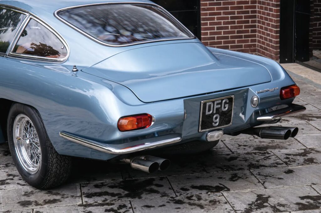 Rare 1967 Lamborghini 400 GT 2+2 in pristine condition with only 27,800 miles is up for sale at £350,000, offering V12 performance and exceptional provenance.