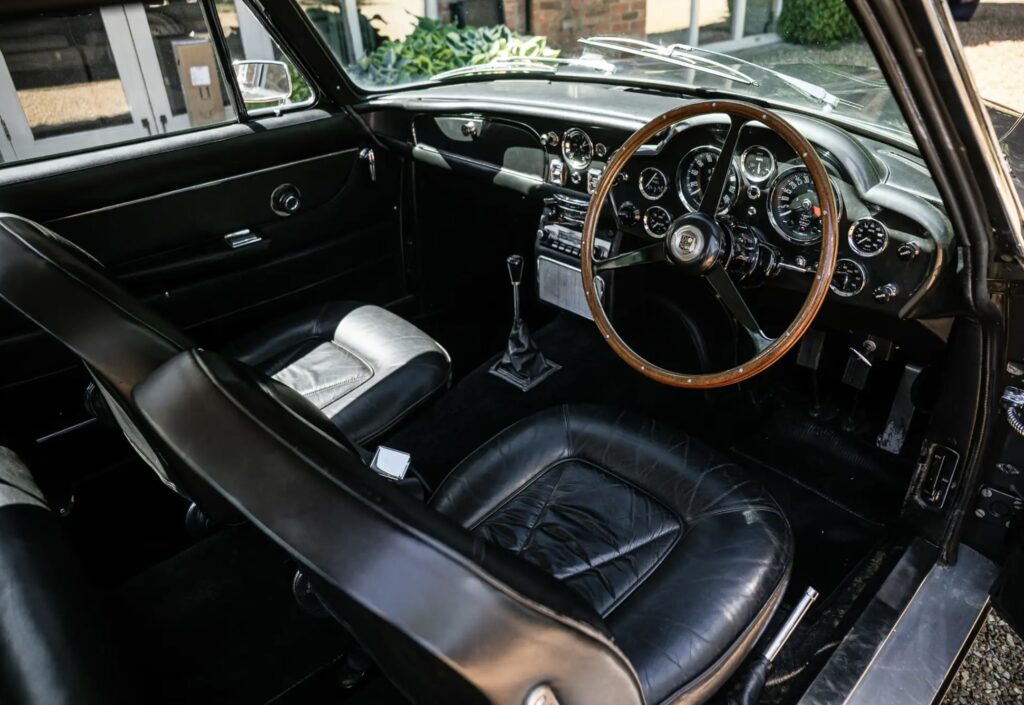 Ultra rare 1966 Aston Martin DB6 Mk1 Vantage sells for £216,000 at auction - classic slate grey grand tourer with manual ZF gearbox had fewer than 5,000 miles since 1991.