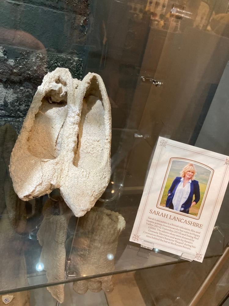 John Craven revisits Mother Shipton’s Cave to see his sock petrified after 20 years - now on display among celebrity items at the historic Knaresborough attraction.