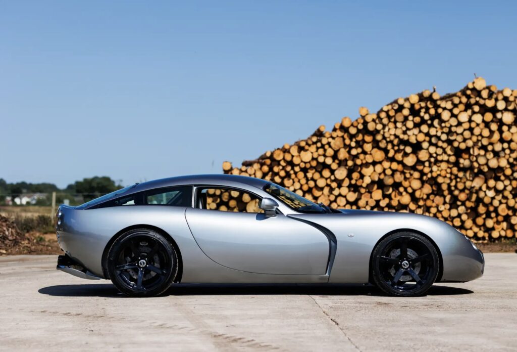 The only production TVR T440R, a 215mph Le Mans-inspired British supercar with a 4.2L 440bhp engine, is for sale at £190,000, offering unmatched rarity and performance.