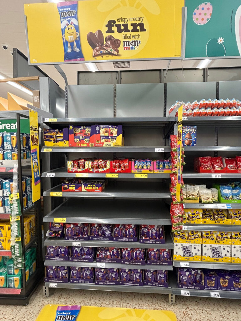 A Morrisons shopper was shocked to find Christmas sweets on display during a summer heatwave, sparking disbelief from his kids and a wave of early festive confusion.