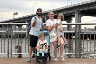 Mum Billie Van Der Walt sold everything to travel the world with her husband and kids, embracing worldschooling and freedom over bills, routines and life in the UK.