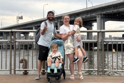 Mum Billie Van Der Walt sold everything to travel the world with her husband and kids, embracing worldschooling and freedom over bills, routines and life in the UK.