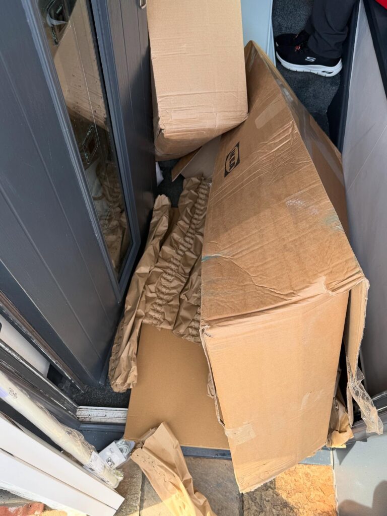Comic Susie McCabe slams IKEA and DHL after her £1,500 wardrobe delivery was left damaged, dumped outside in the rain and with her front door left wide open.