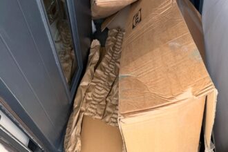 Comic Susie McCabe slams IKEA and DHL after her £1,500 wardrobe delivery was left damaged, dumped outside in the rain and with her front door left wide open.