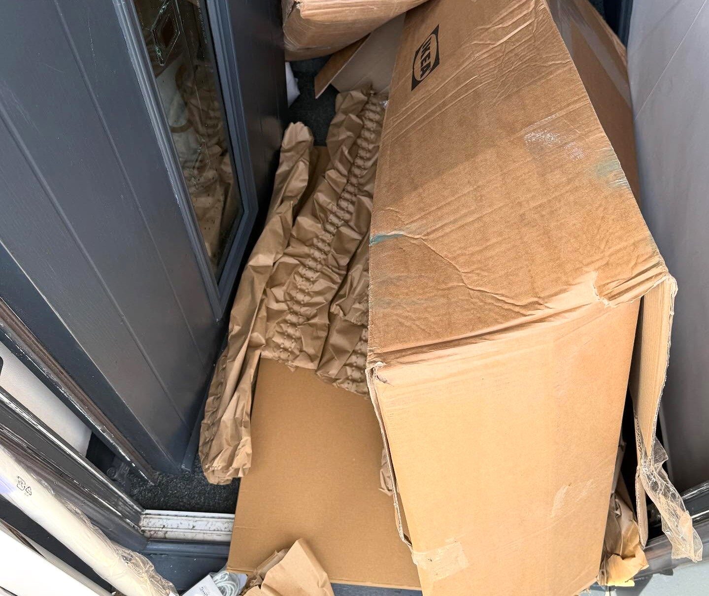 Comic Susie McCabe slams IKEA and DHL after her £1,500 wardrobe delivery was left damaged, dumped outside in the rain and with her front door left wide open.