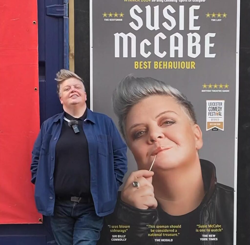 Comic Susie McCabe slams IKEA and DHL after her £1,500 wardrobe delivery was left damaged, dumped outside in the rain and with her front door left wide open.