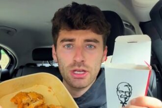Food critic Carmie Sellitto compared Harrods’ £16 fried chicken to KFC’s £5 popcorn chicken – declaring Harrods the winner with a 9.5/10 score after a taste test.