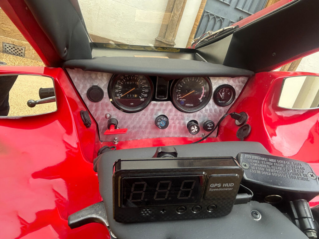 The rare Quasar motorbike car hybrid from 1980, one of just 21 built with a Suzuki GS 850 engine, heads to auction with estimates of £6,000 to £7,000 for collectors.