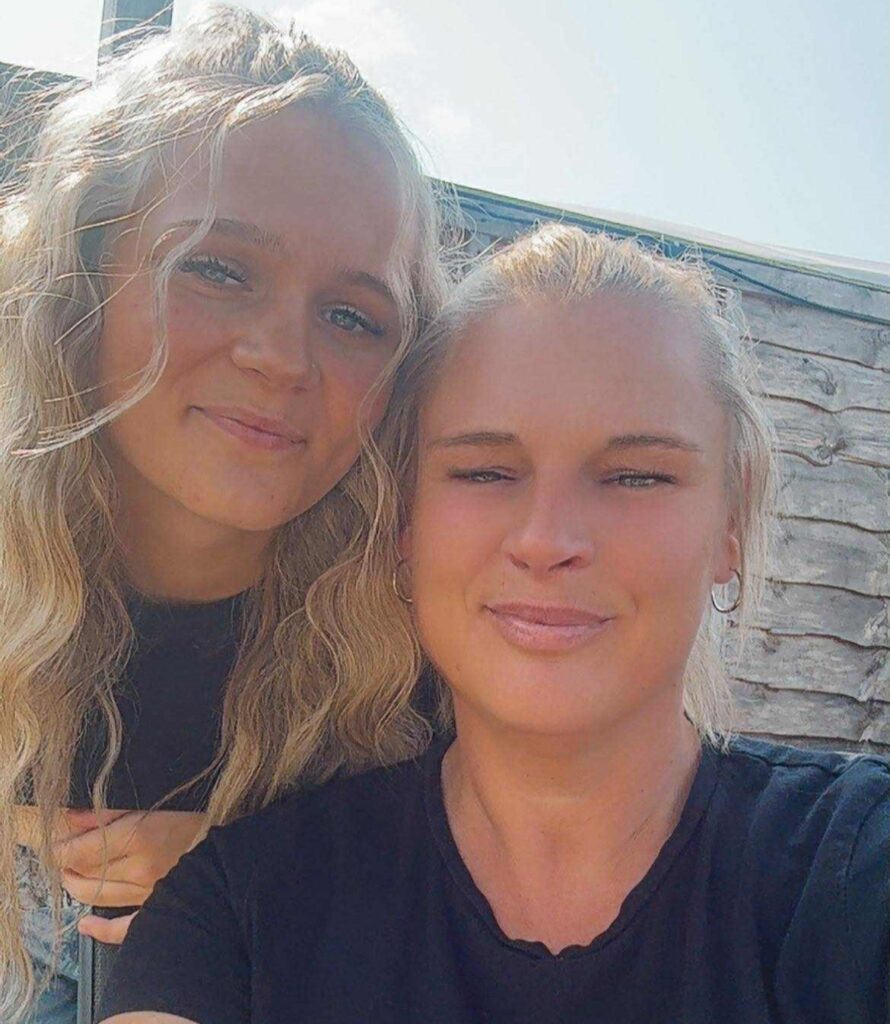 Christmas loving mum of five Cassie Needle has already put up her festive tree in September saying it brings joy to her family and neighbours despite critics calling it too early.