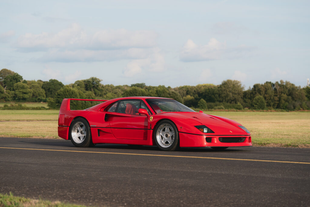 A rare 1991 Ferrari F40 with one owner for 31 years and just 5,343 miles is set to fetch £2.8m at auction, offering 201mph speed and legendary Enzo Ferrari legacy.
