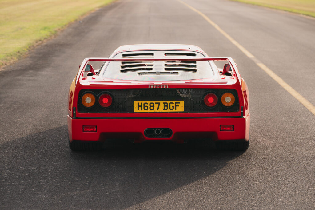 A rare 1991 Ferrari F40 with one owner for 31 years and just 5,343 miles is set to fetch £2.8m at auction, offering 201mph speed and legendary Enzo Ferrari legacy.