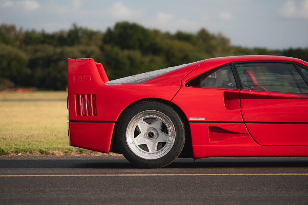 A rare 1991 Ferrari F40 with one owner for 31 years and just 5,343 miles is set to fetch £2.8m at auction, offering 201mph speed and legendary Enzo Ferrari legacy.