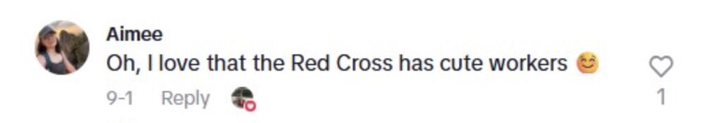Social media comment on the post of Rescued kitten Urgencio becomes the newest member of the Mexican Red Cross in Ciudad Victoria, bringing joy to staff and gaining TikTok fame as their beloved mascot.