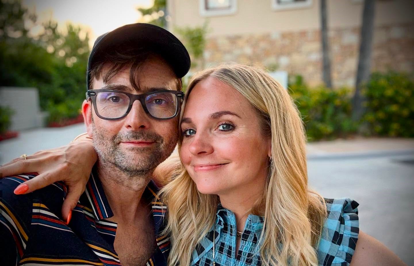 Georgia Tennant jokes her high pain tolerance comes less from childbirth and more from years of hot glue gun burns as she opens up about family life with David Tennant.