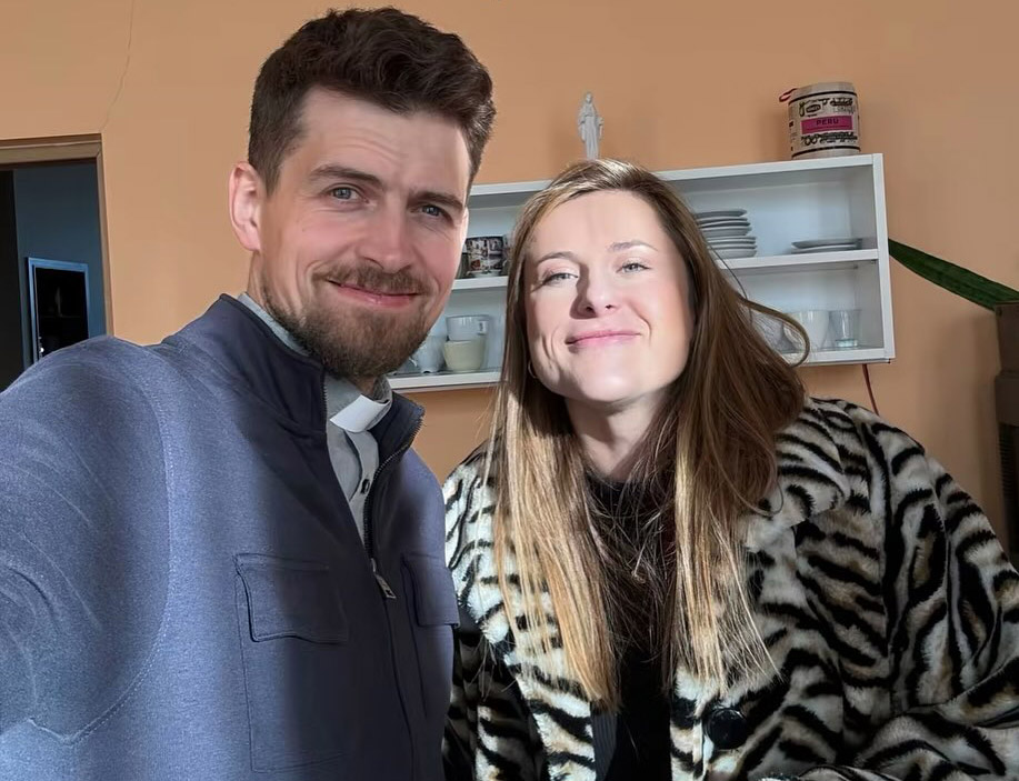 Jesuit influencer Krzysztof Dzieńkowski leaves priesthood to marry Catholic social media star Klaudia Domańska - couple share love story and devotion to faith.