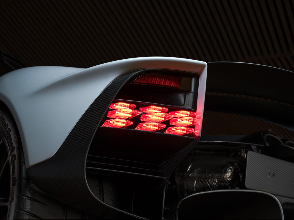 Daniel Ricciardo’s Aston Martin Valkyrie hypercar, one of only 275 made, is set to fetch £2.4m at auction, boasting 1,000bhp, 220mph speed and F1 inspired design.