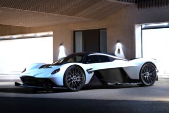 Daniel Ricciardo’s Aston Martin Valkyrie hypercar, one of only 275 made, is set to fetch £2.4m at auction, boasting 1,000bhp, 220mph speed and F1 inspired design.