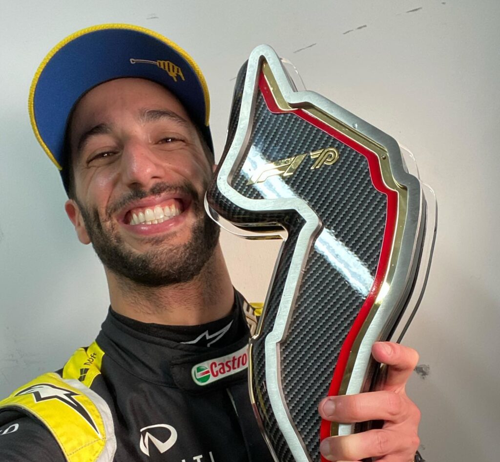 Daniel Ricciardo’s Aston Martin Valkyrie hypercar, one of only 275 made, is set to fetch £2.4m at auction, boasting 1,000bhp, 220mph speed and F1 inspired design.
