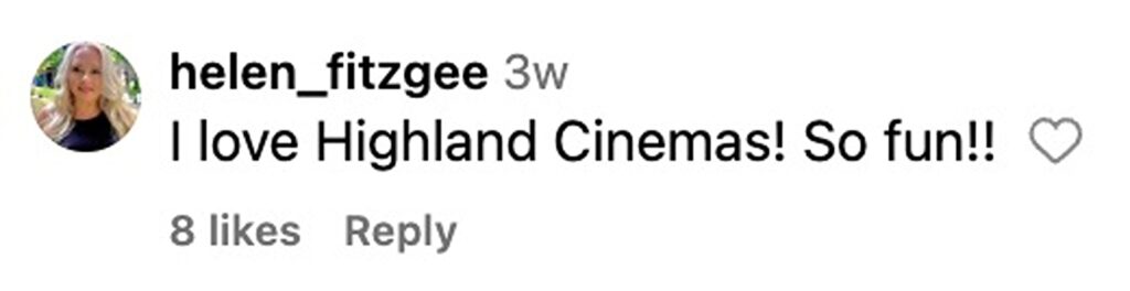 Social media comment on the post of Explorer Emma Combs discovered Highland Cinemas in Canada, a quirky movie museum and theatre that doubles as a sanctuary for nearly 60 abandoned cats, delighting visitors worldwide.
