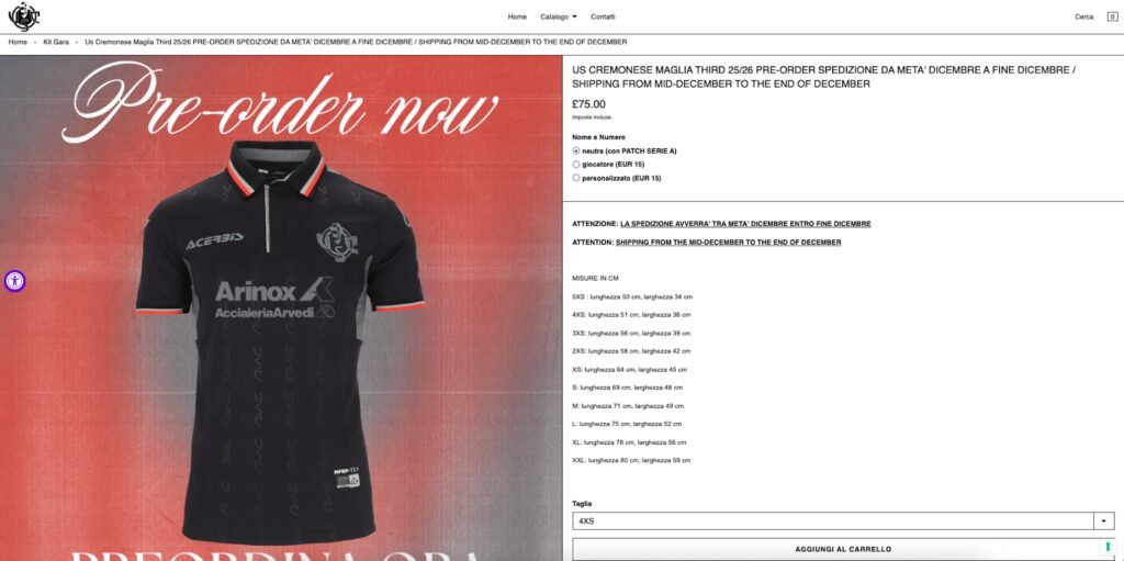 Jamie Vardy’s Cremonese shirts sell out within minutes leaving fans waiting months as demand surges after his free transfer to Italy following Leicester’s relegation.