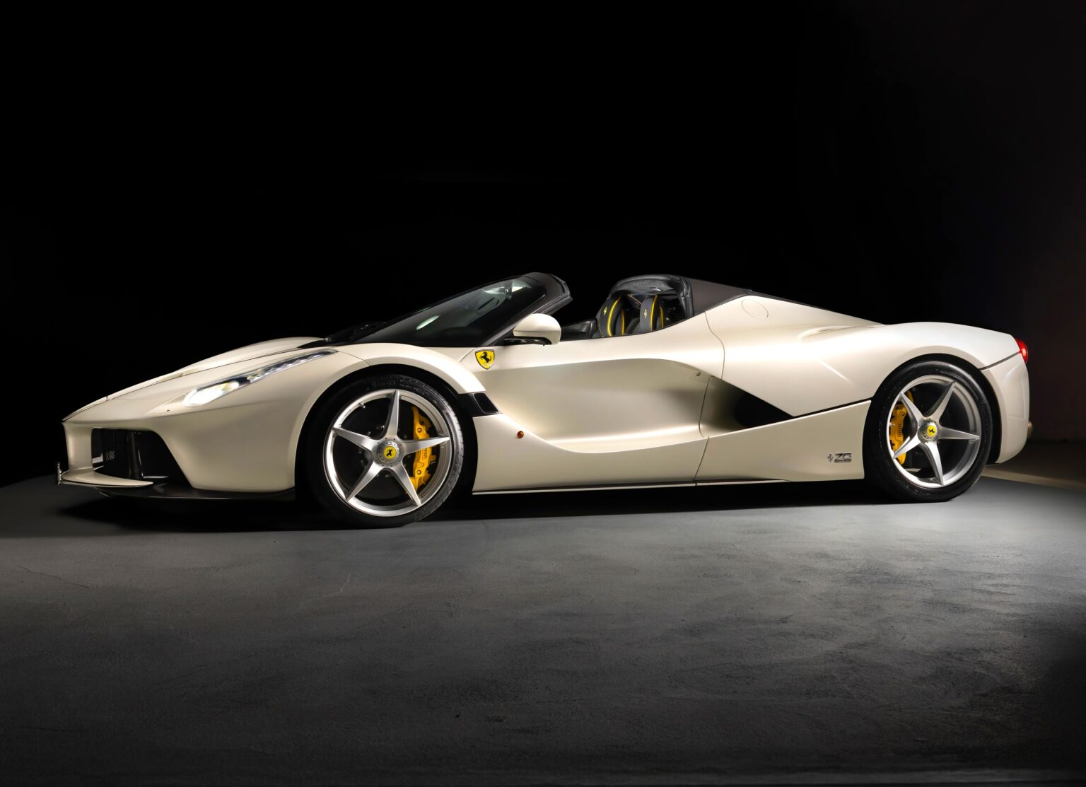A rare Ferrari LaFerrari Aperta, one of just 210 made, is set to fetch £3.9m at RM Sotheby’s Zurich auction, boasting 217mph speed and only 2,442 miles on the clock.