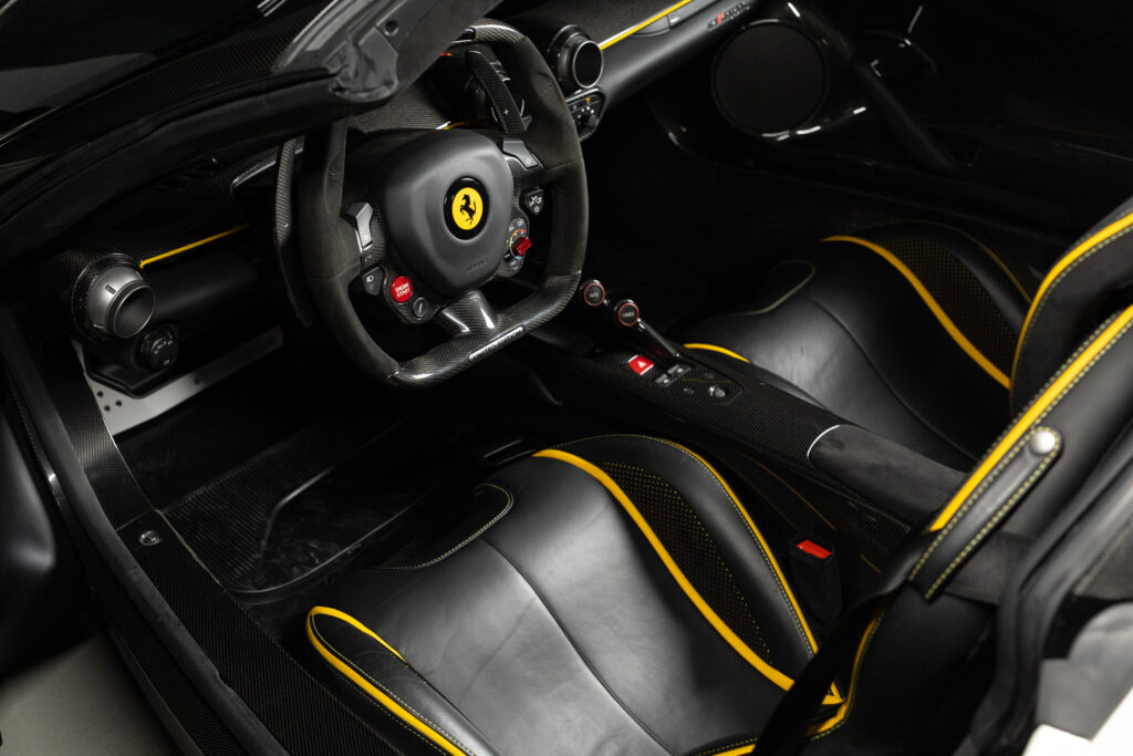 A rare Ferrari LaFerrari Aperta, one of just 210 made, is set to fetch £3.9m at RM Sotheby’s Zurich auction, boasting 217mph speed and only 2,442 miles on the clock.