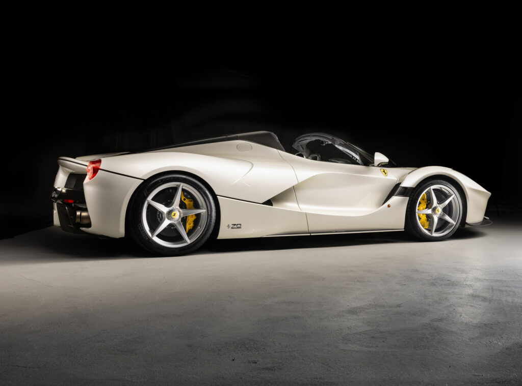 A rare Ferrari LaFerrari Aperta, one of just 210 made, is set to fetch £3.9m at RM Sotheby’s Zurich auction, boasting 217mph speed and only 2,442 miles on the clock.