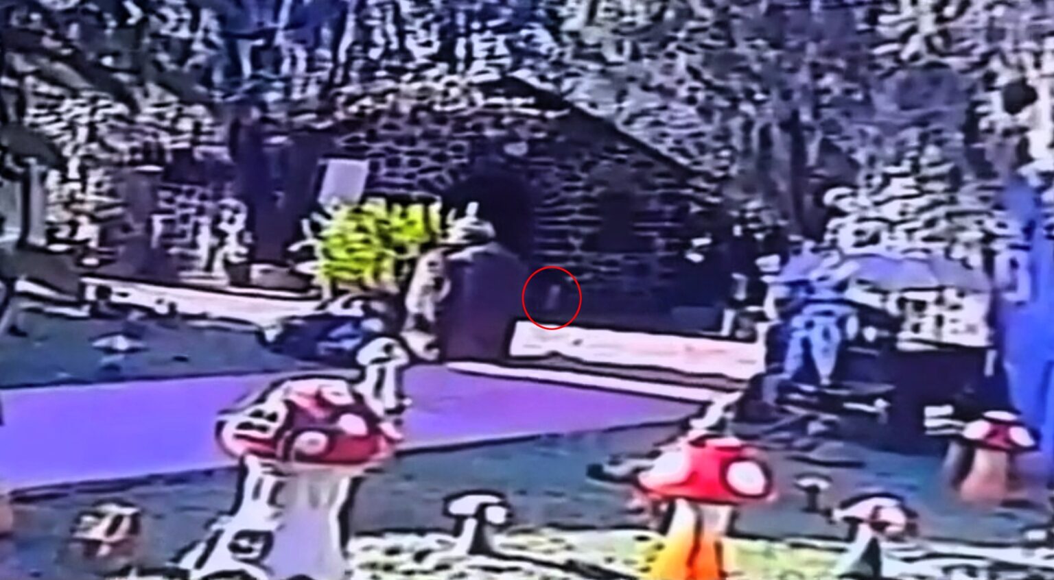CCTV at Mexico’s Goblin Museum captured a strange toddler sized figure racing outside before darting back in, fueling local legends of goblins, naguals and mystical beings.