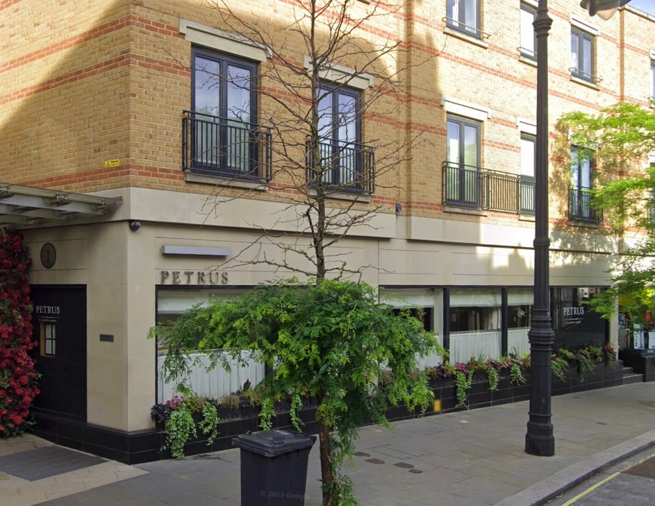 Gordon Ramsay is charging £325 for a seven course Christmas Day meal at Pétrus in Belgravia - but with no turkey, the final bill with service can hit nearly £483.
