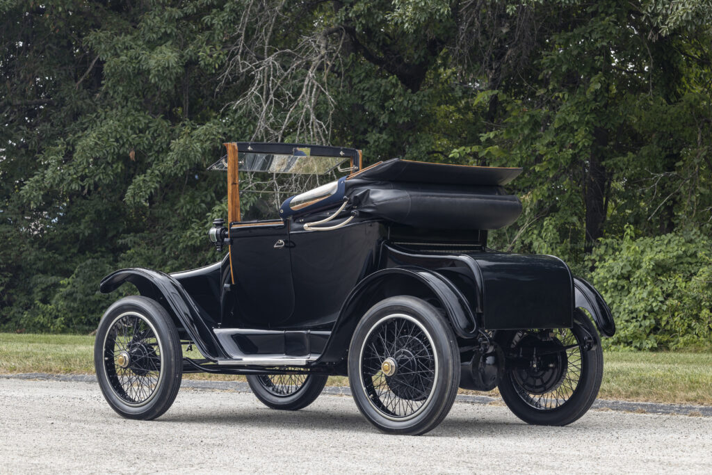 A rare 1917 Detroit Electric Model 62A Cabriolet is up for auction at £160k. This restored vintage EV offers 100 miles per charge and timeless motoring history.