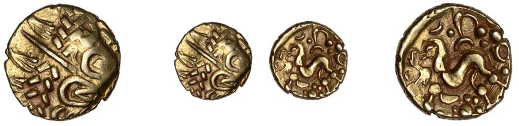 Amateur detectorist David McIntyre Haigh unearthed a hoard of Iron Age Corieltauvi gold coins near Whitwell, Derbyshire, with the rare find set to fetch around £5,000 at auction.