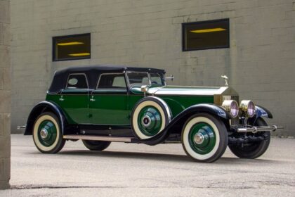 Marlene Dietrich’s 1930 Rolls-Royce Phantom I Transformal Phaeton, a Hollywood icon restored to perfection, is set to fetch up to £240,000 at RM Sotheby’s auction.