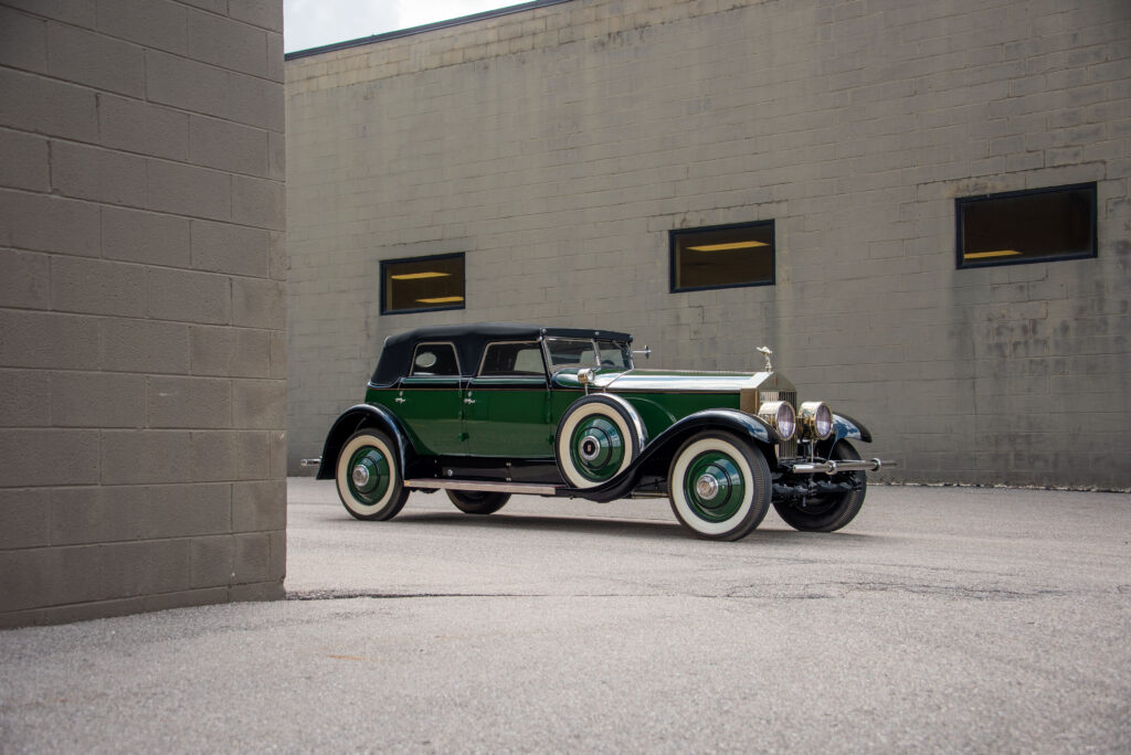 Marlene Dietrich’s 1930 Rolls-Royce Phantom I Transformal Phaeton, a Hollywood icon restored to perfection, is set to fetch up to £240,000 at RM Sotheby’s auction.