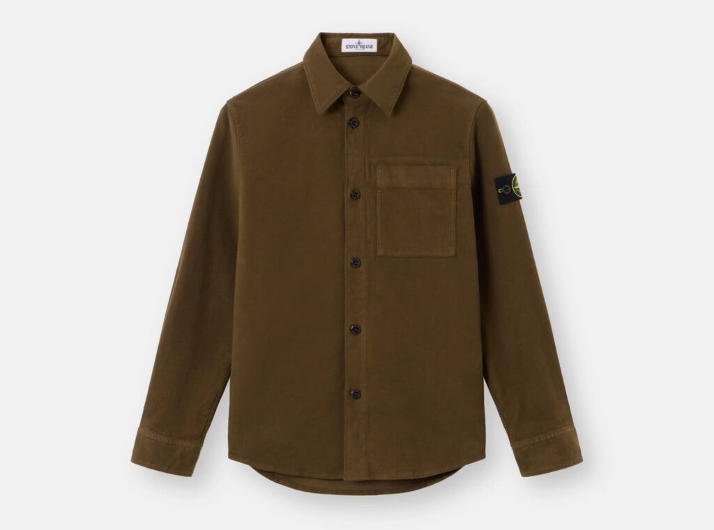 Stone Island mocked for launching £245 over-shirt for kids in new autumn range. Branded youth fashion sparks jokes linking it to football hooligan culture and films.