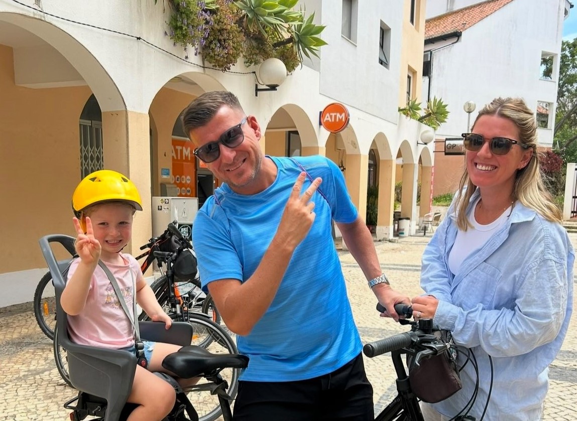UK couple save money by travelling the world with daughter - Hayley and Lewis Trow swapped boardrooms for beaches and found global adventures cost less than life at home.