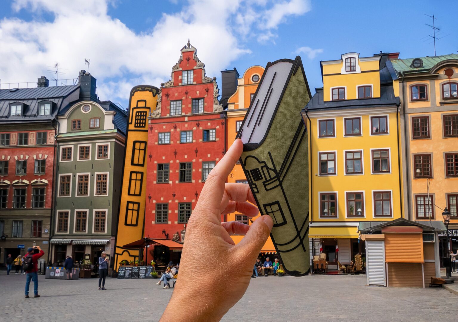 Artist Rich McCor wows with optical illusions using paper cut outs to transform landmarks into playful scenes - his viral creativity has taken him worldwide and full time.