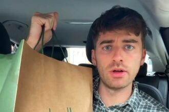 TikToker Carmie Sellitto was left gagging after trying a £35 wild mushroom and truffle quiche from Harrods in a £20 mystery bag, branding it one of the worst things he’s eaten.