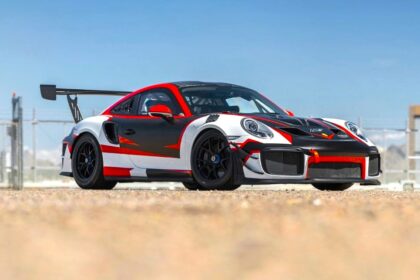 Max Verstappen’s rare Porsche 911 GT2 RS Clubsport signed by him is up for auction at RM Sotheby’s Arizona with a £480000 estimate after covering just 1360 miles.