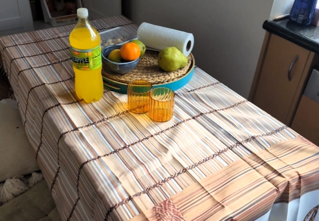 A mum was left baffled after ordering $10 bamboo blinds from Temu - only to receive a flimsy sheet printed with a blind design, which she quickly binned after laughing.