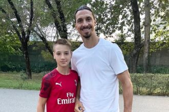 Zlatan Ibrahimovic shares a heartfelt message from AC Milan teen Francesco Camarda after his first Serie A goal, celebrating the wonderkid’s rapid rise to stardom.