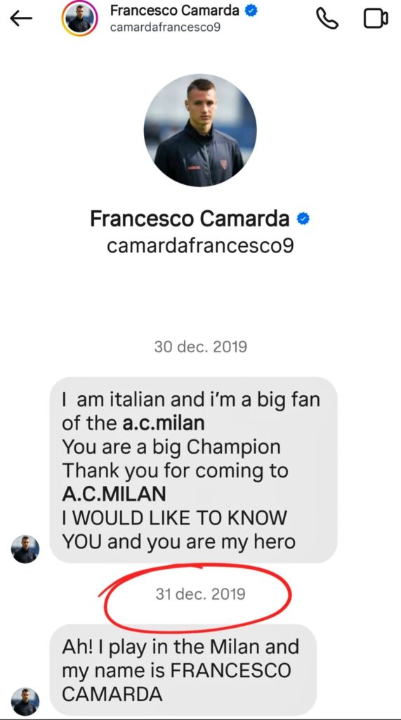 Zlatan Ibrahimovic shares a heartfelt message from AC Milan teen Francesco Camarda after his first Serie A goal, celebrating the wonderkid’s rapid rise to stardom.