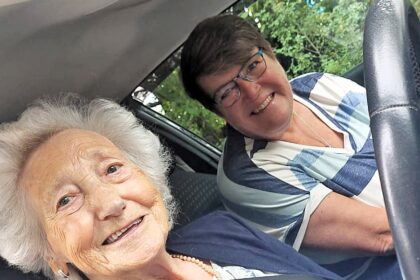 Care home resident Cicely Garbett, 93, takes first ever driving lesson in a Ford Fiesta - fulfilling lifelong dream and proving it’s never too late to try something new.