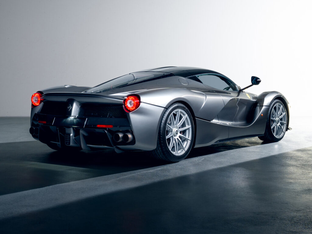 Ultra rare Ferrari LaFerrari in unique Grigio Ferro Metallic paint heads to auction for £2.8m in Zurich. With 789bhp and just 1,001 miles, it offers true exclusivity.