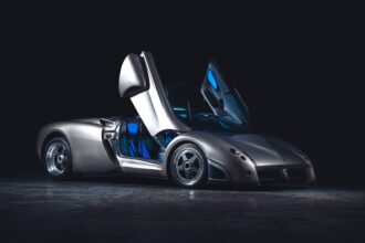 Rare 1998 Lamborghini Pregunta concept inspired by a fighter jet heads to auction for £3m with a V12 engine, 206mph top speed and a unique place in supercar history.